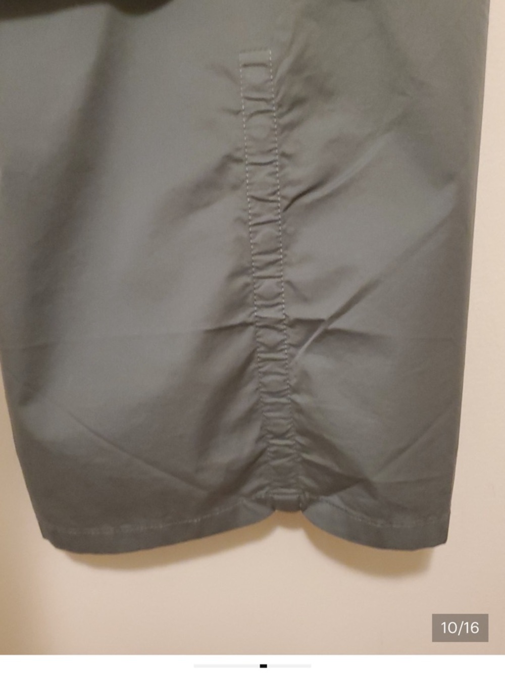 Tibi Garment Dyed Silky Cotton Sid Pants Size 29 Green Limestone - Picture 5 of 7